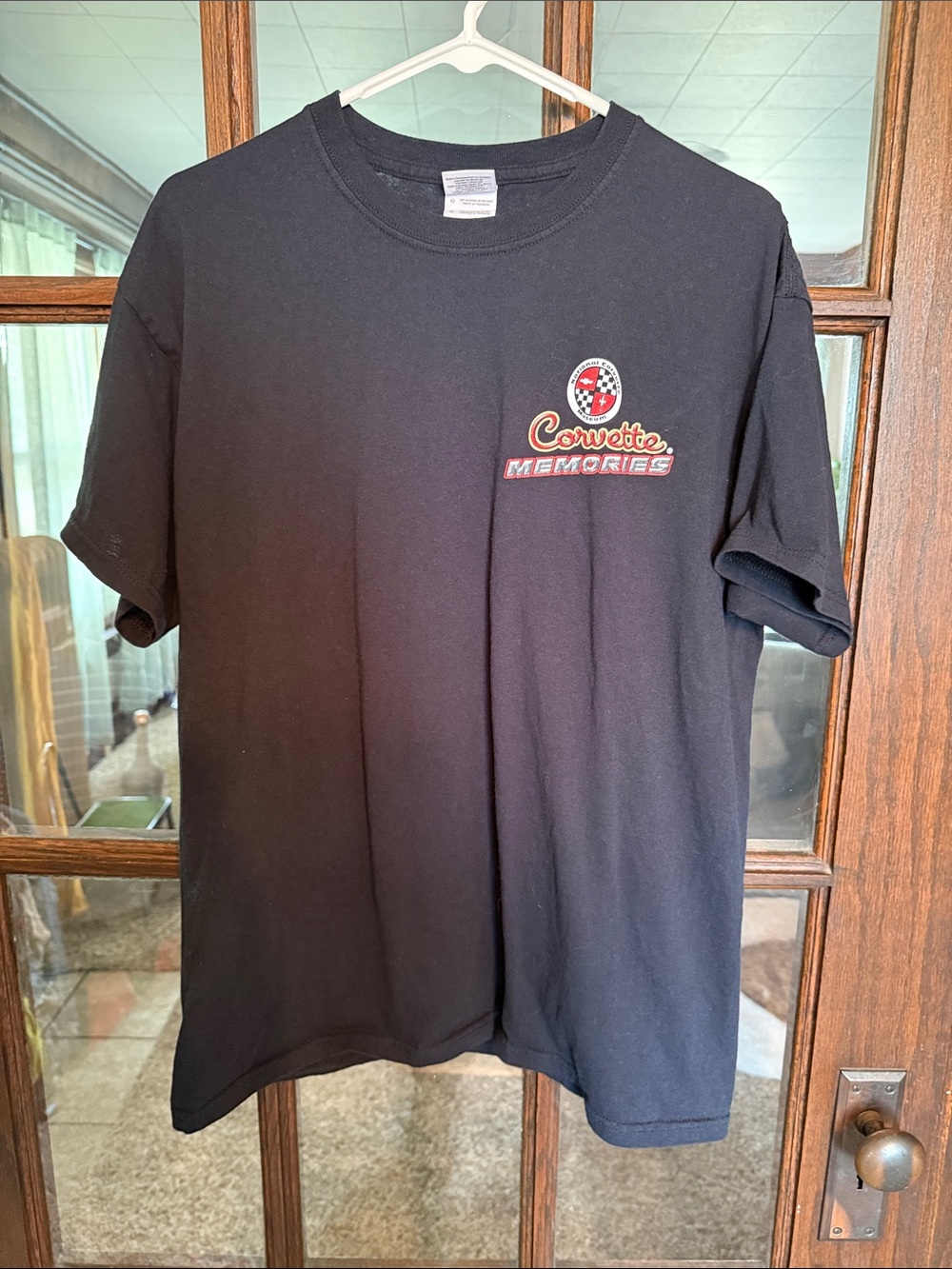 Gildan Black Corvette Memories Short Sleeve Tee